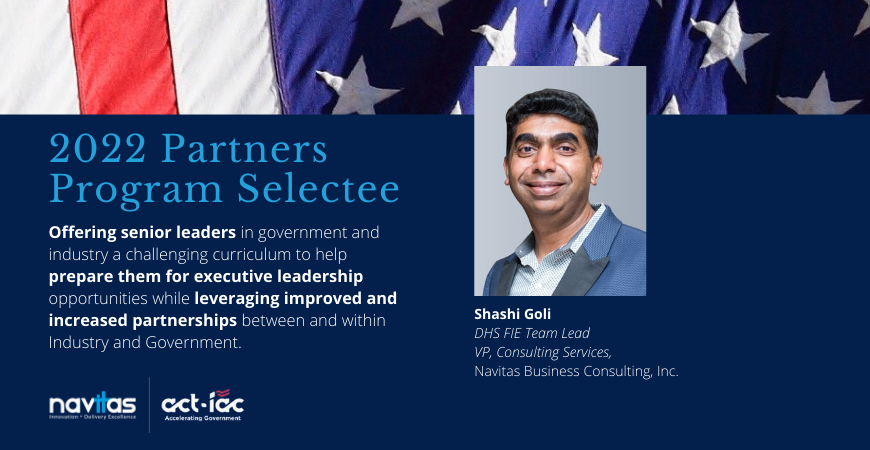 Shashi Goli, VP of Consulting Services, Selected into ACT-IACT 2022 Partners Program